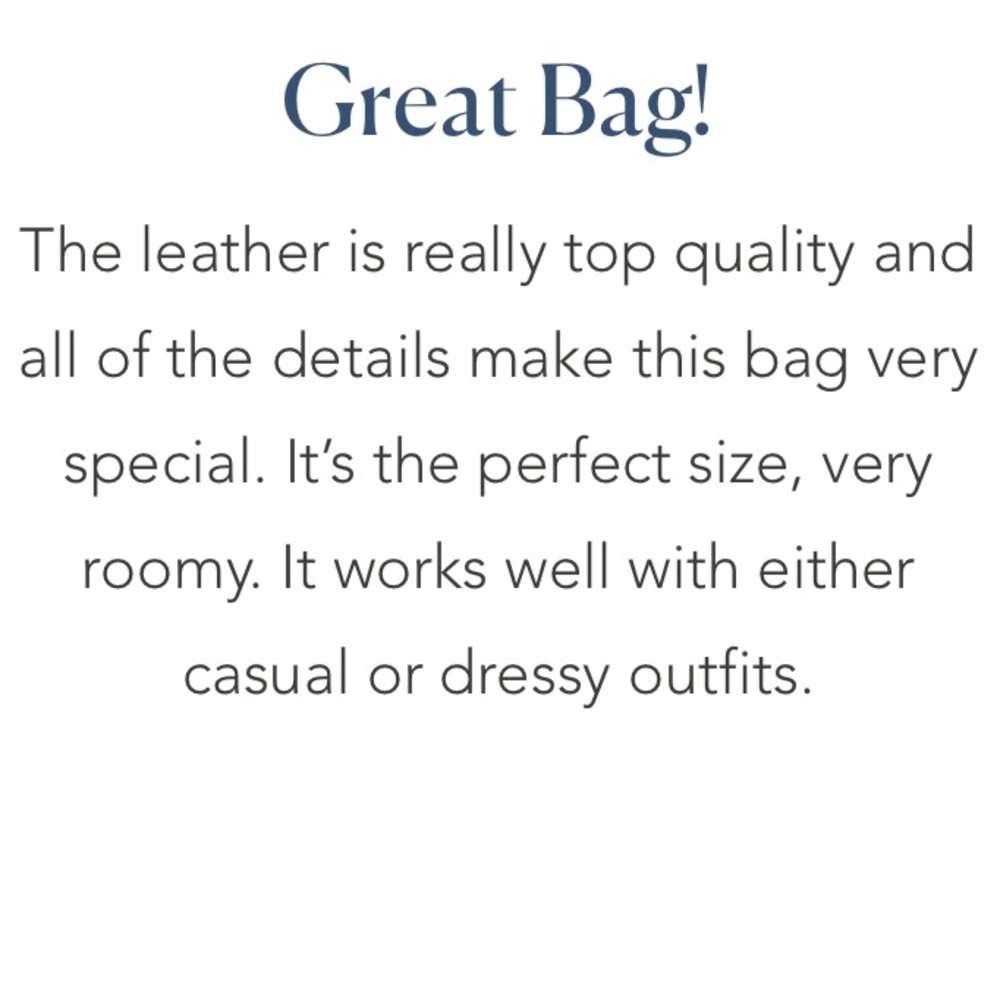 Draper James Satchel (Nassau Navy) NWOT - Picture 13 of 14